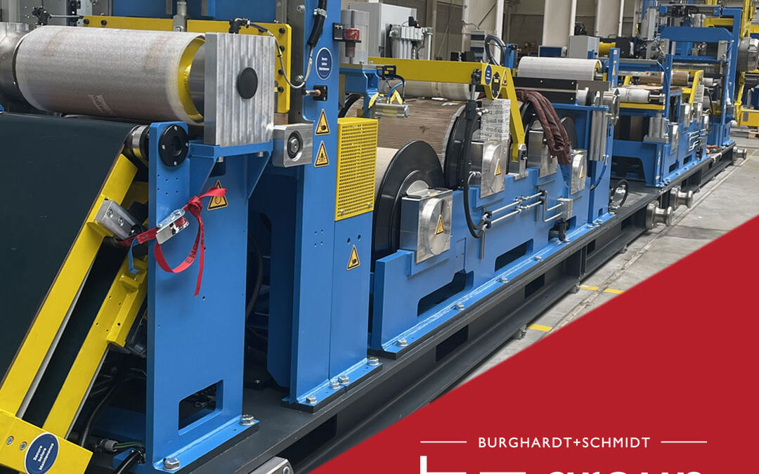 A new b+s Stretch-Bend-Leveling Line is ready for shipment
